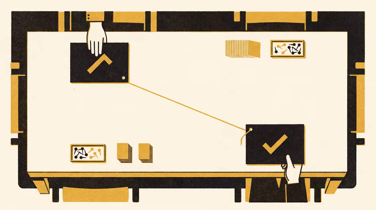 Illustration for Entered Together, Flagged Never: Classifying Contradictory Signal-Pairs and Tracking Their Ratification