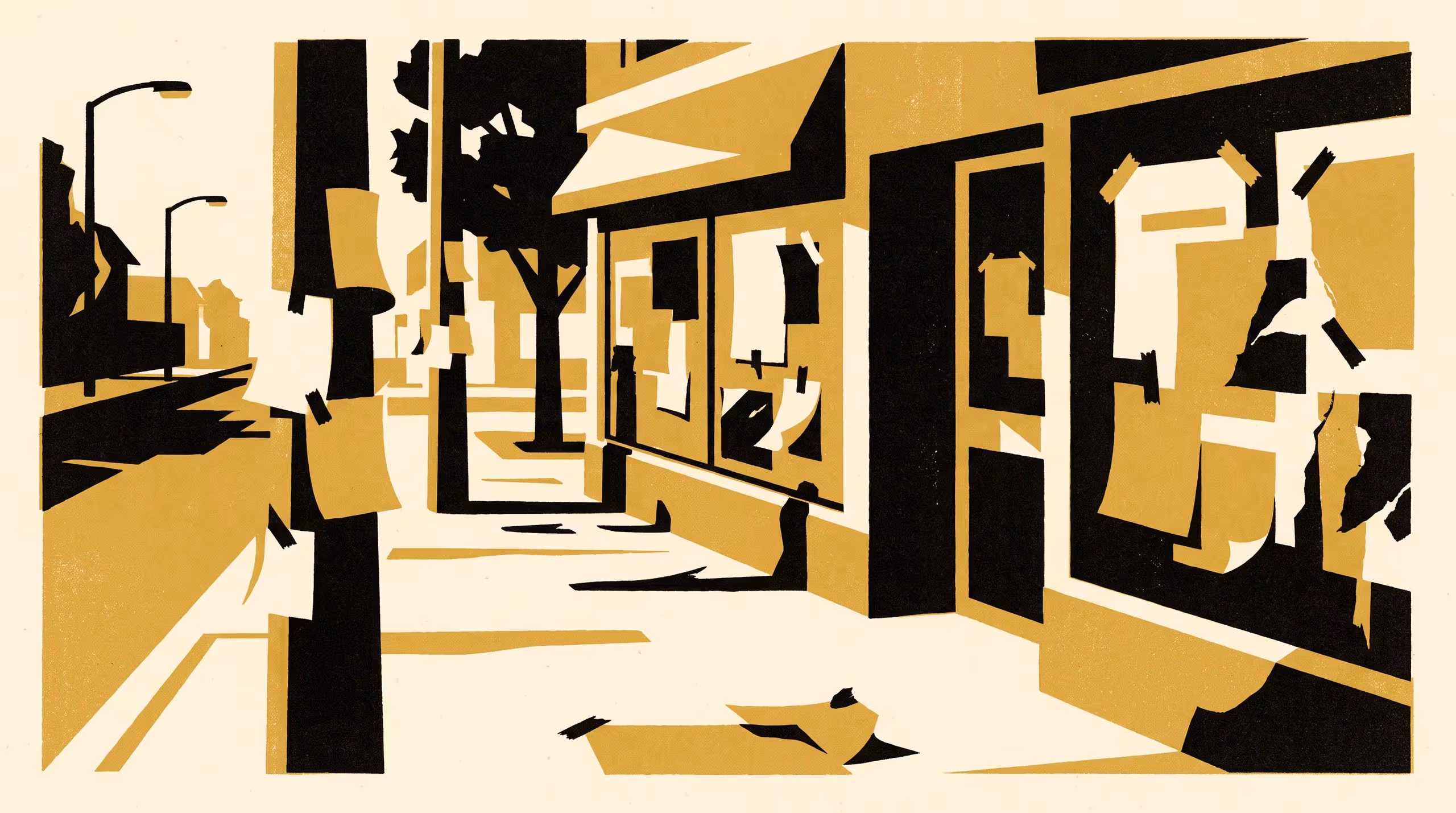 Illustration for Past Its Own Date: A Street-Level Test of Whether a Printed End Date Changes When a Temporary Notice Comes Down