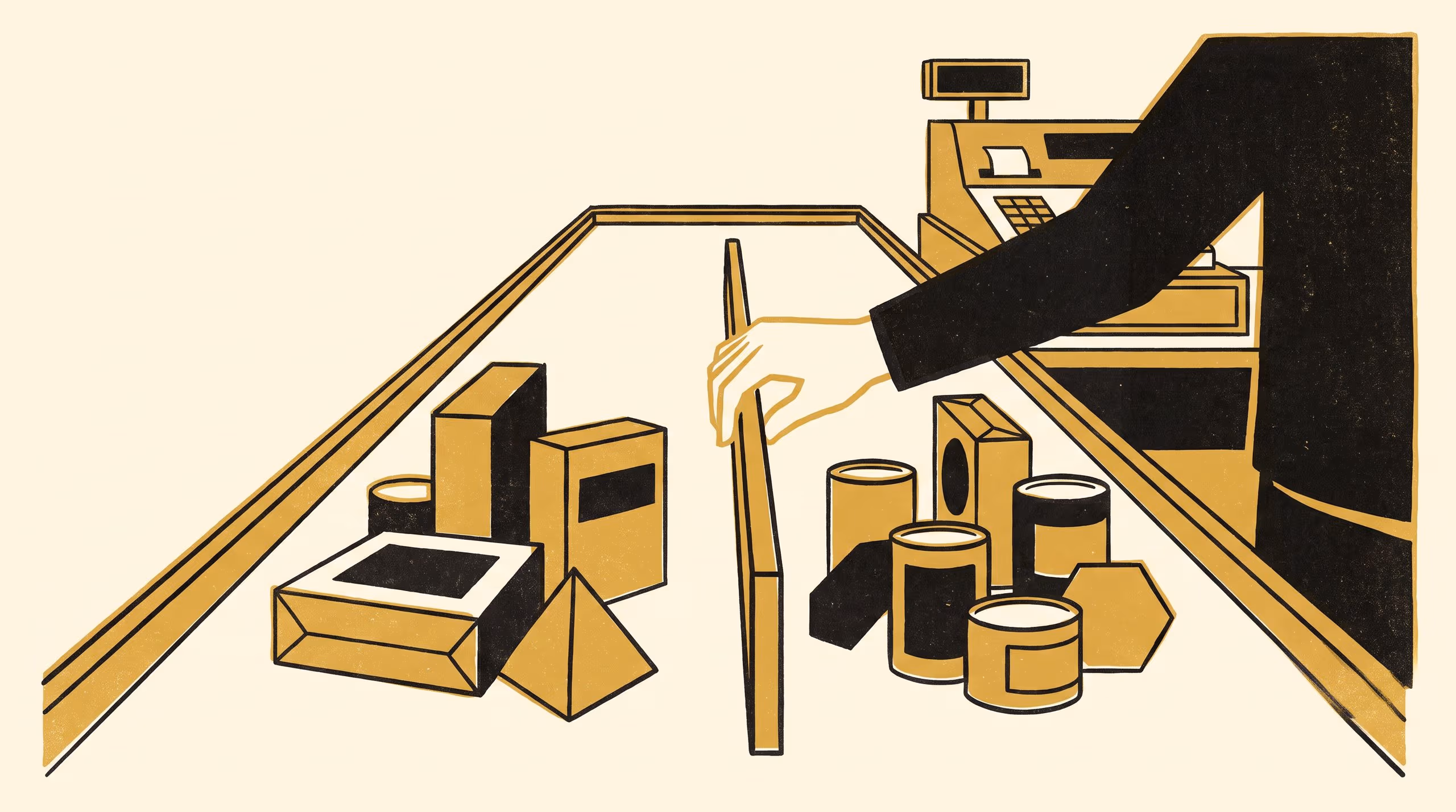 Illustration for The Divider Counts Itself: A Four-Kind Taxonomy of Checkout Divider-Bar Placements, and What Changed When One Kind Became a Certification Score