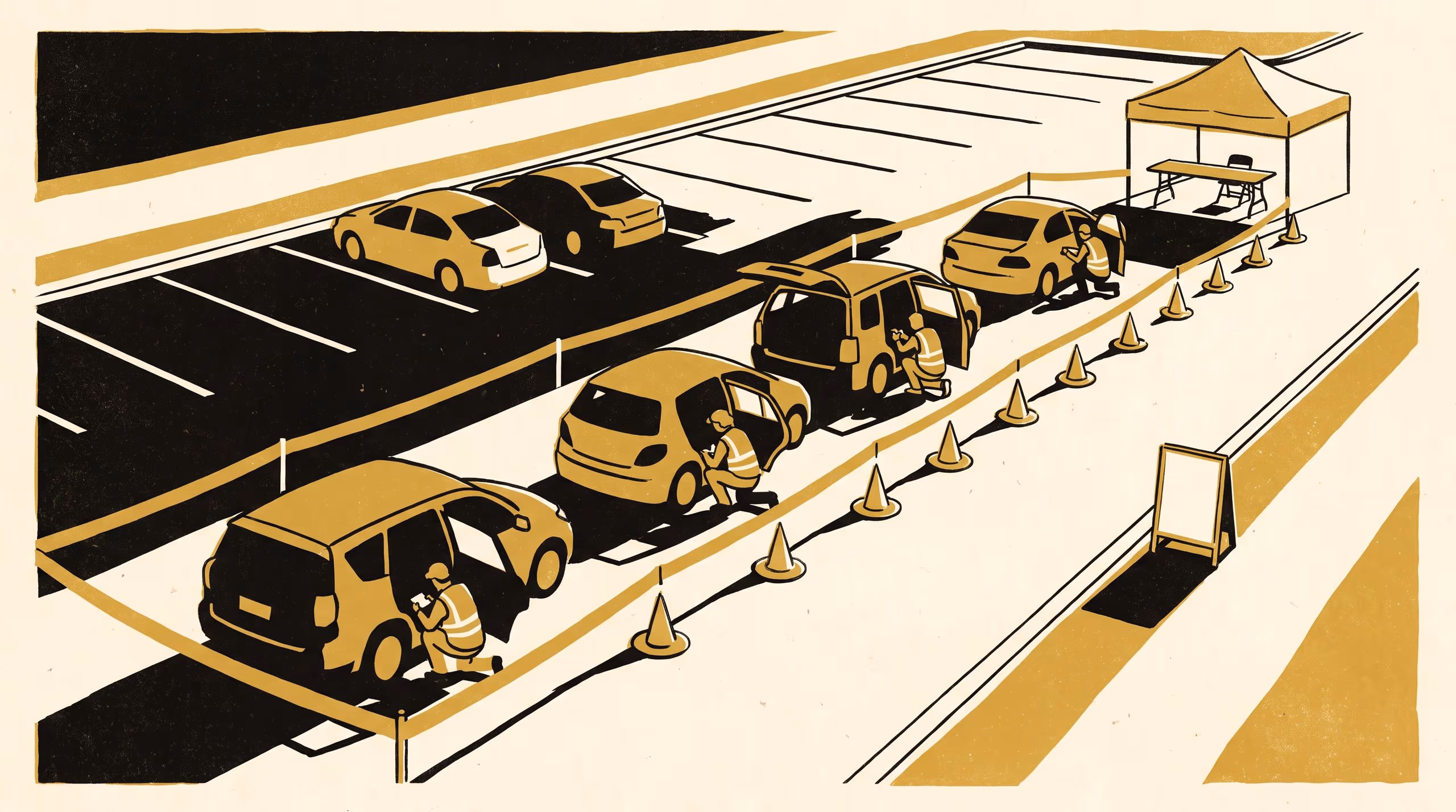 Illustration for Indistinguishable by Week Twelve: A matched twelve-week follow-up of 318 child restraints fitted at free council checking events, and 318 never checked
