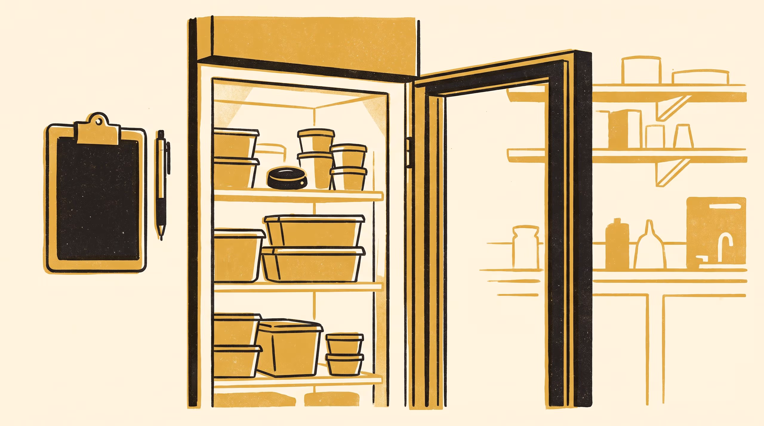 Illustration for In Range, Twice a Day: Agreement between handwritten cold-chain logs and continuous loggers at 88 food premises, and the excursions the sheet never carries