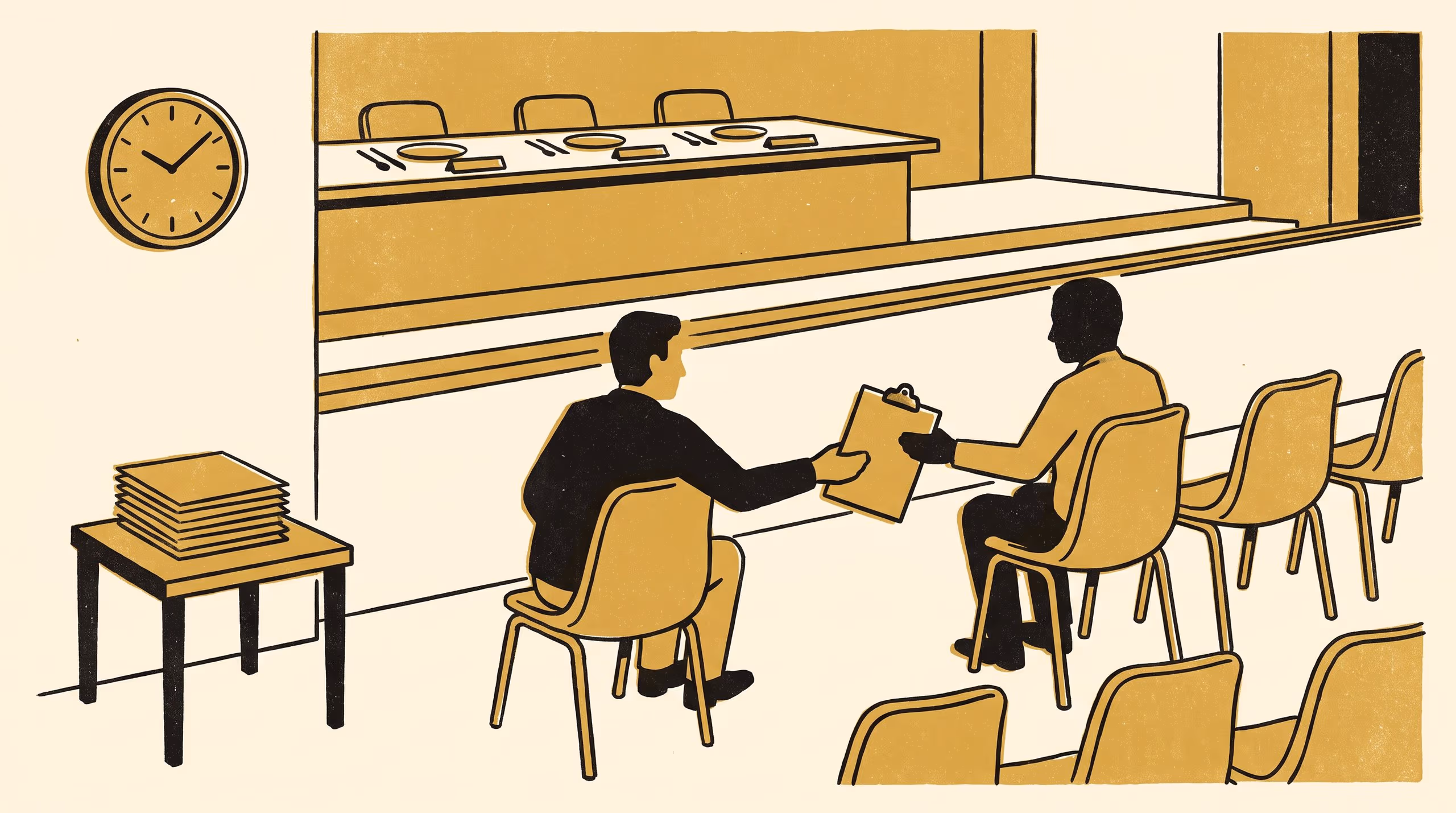 Illustration for Taken on Notice: Whether a name on the sheet is associated with a minuted answer