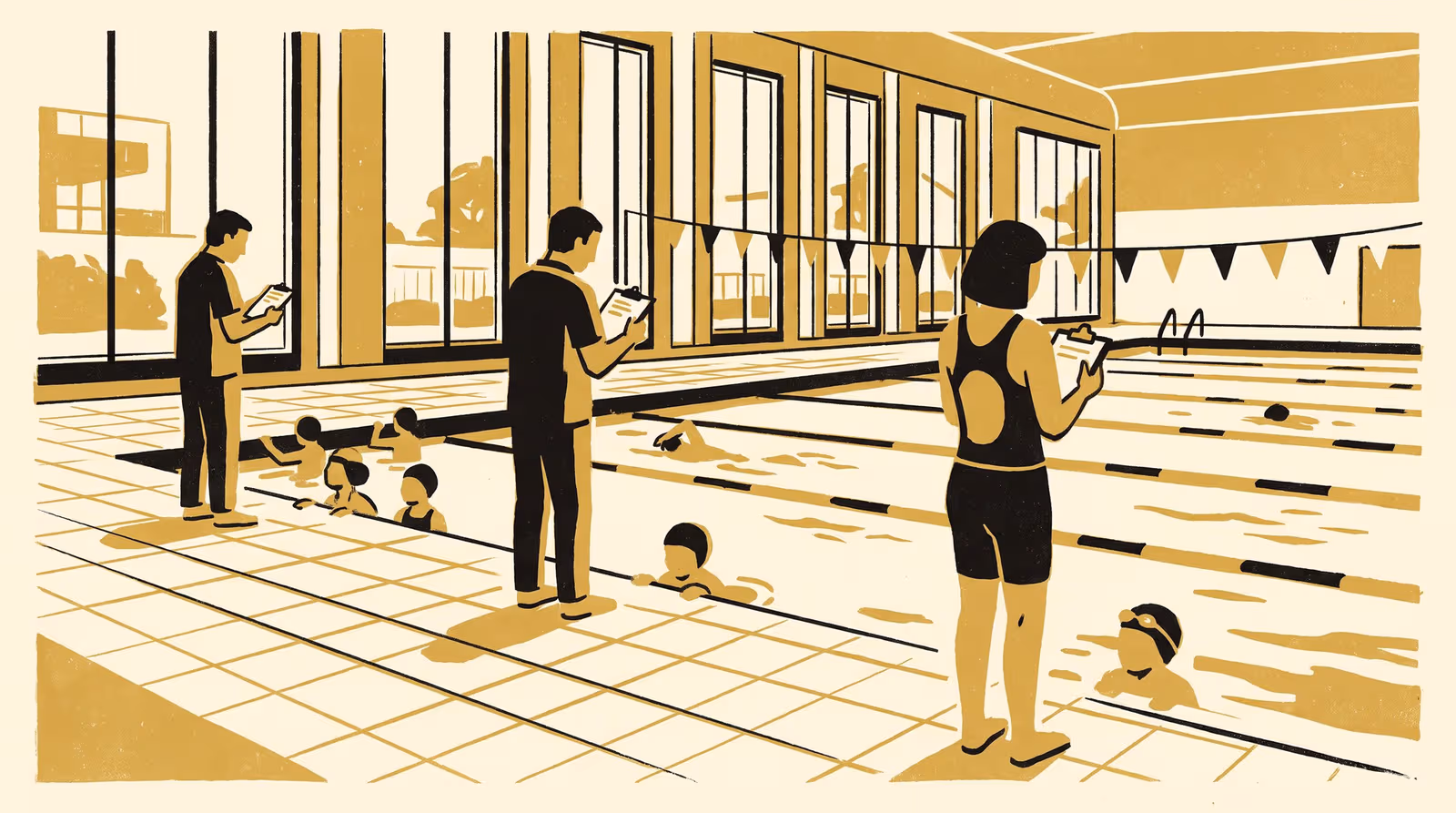 Illustration for Six Labels, Three Bands: Inter-Assessor Agreement in a Six-Stage Learn-to-Swim Framework Across 9 Centres and 1,248 Blind Ratings