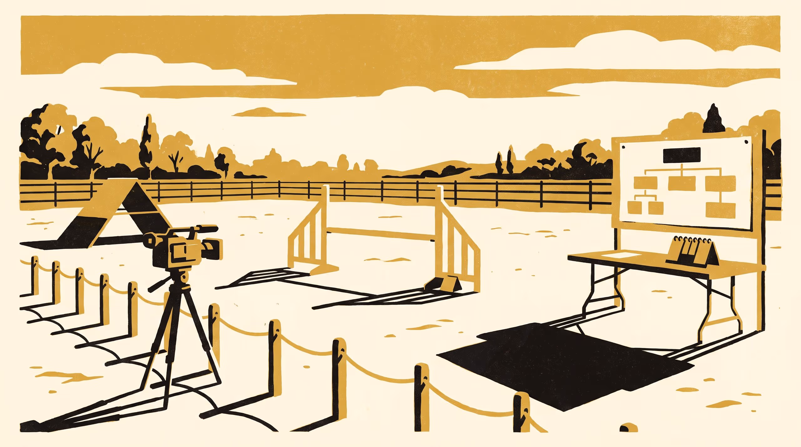 Illustration for Whichever Kind the Camera Saw First: A Handling-Style Taxonomy That Fixes a Season's Start Order and Jump-Height Eligibility
