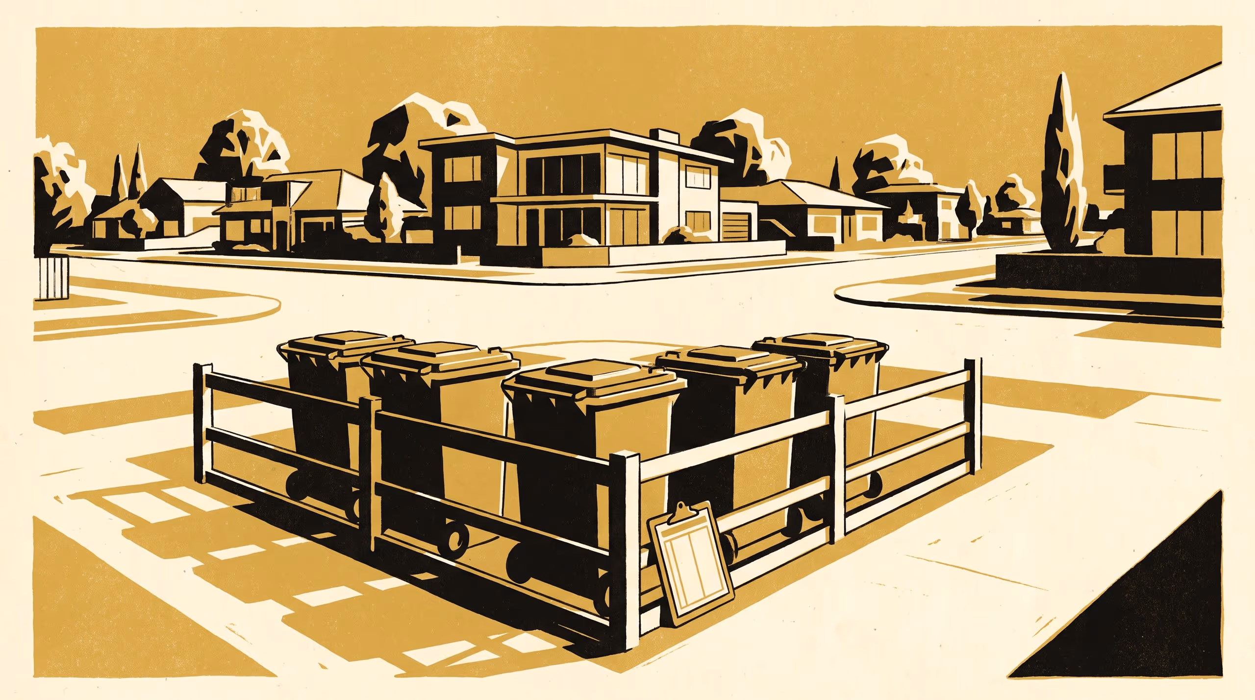 Illustration for KERB: Kerbside Evaluation and Readiness Benchmark for Bin-Night Compliance