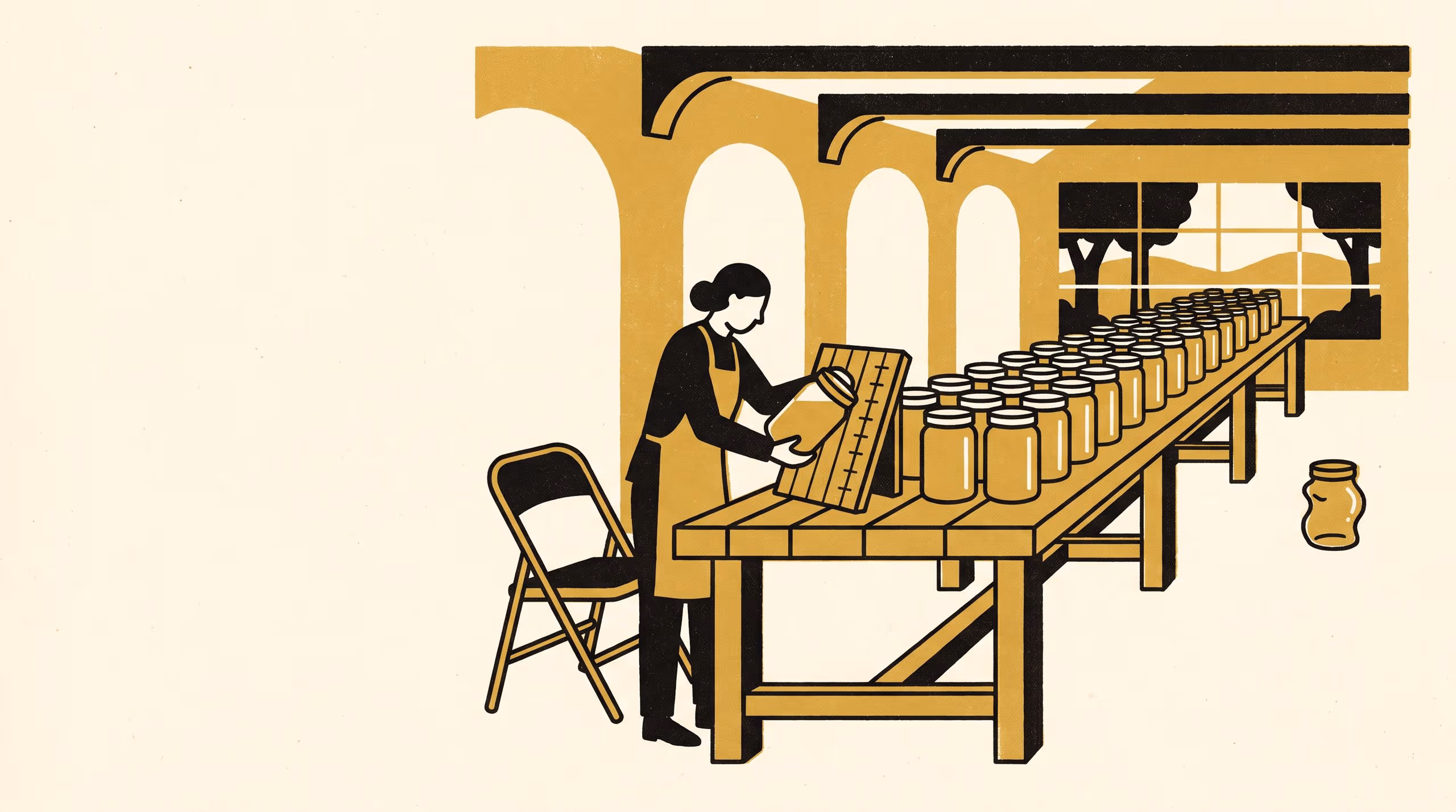 Illustration for Passed, Not Eaten: What a twenty-point judging card left on one garden society's fete stall