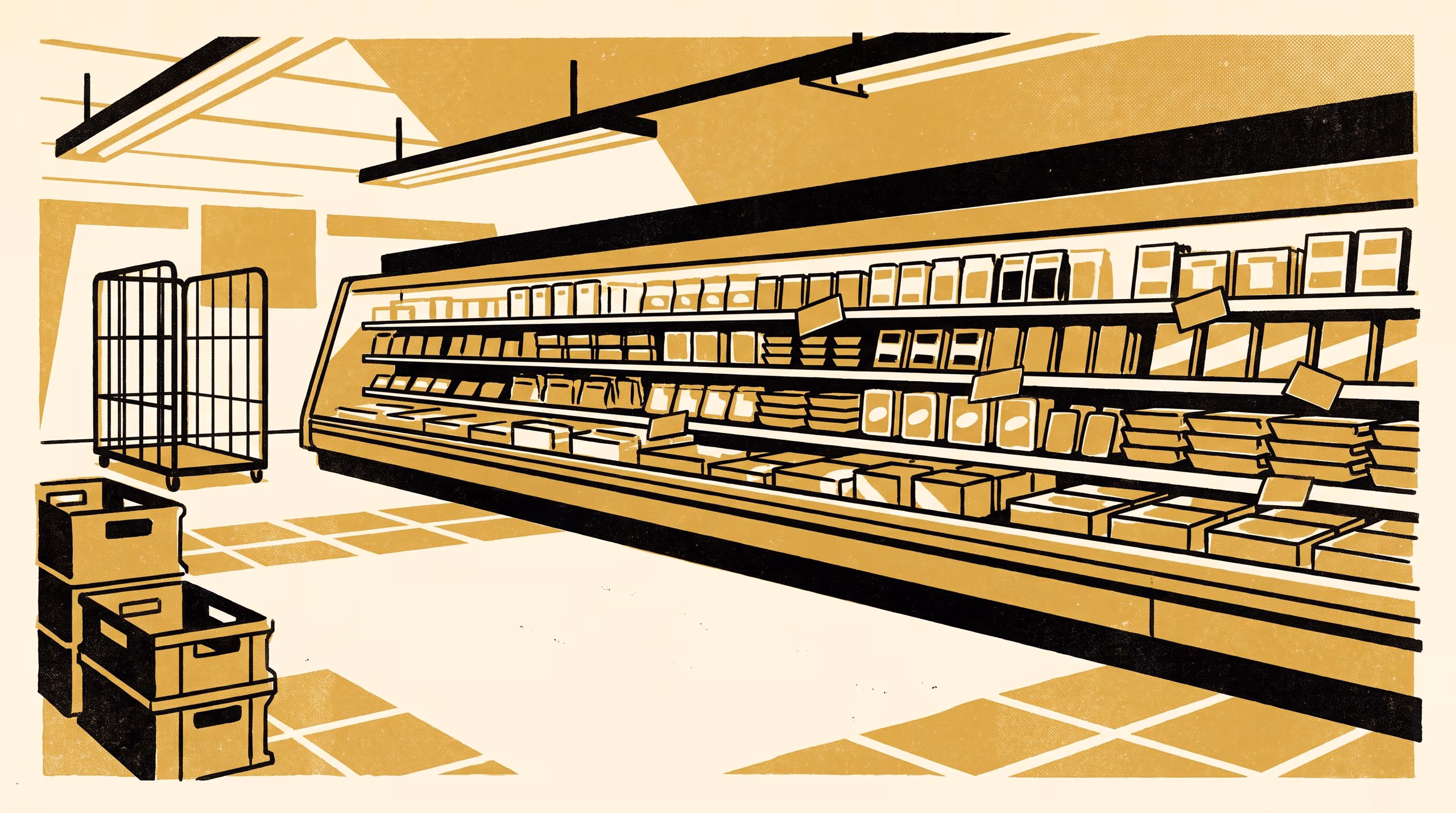 Illustration for Perfect Foresight, Same Stickers: A Decision-Analytic Valuation of a Grocery Chain's Shelf-Life Forecast Against the Fixed Markdown Run It Is Meant to Steer