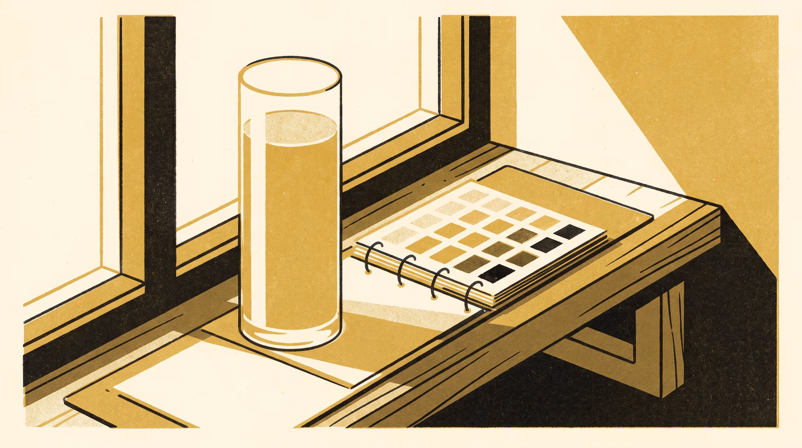 Illustration for Thirty-One Recoveries: Density ceiling, viscosity and colour in one recycled stock of sodium polytungstate