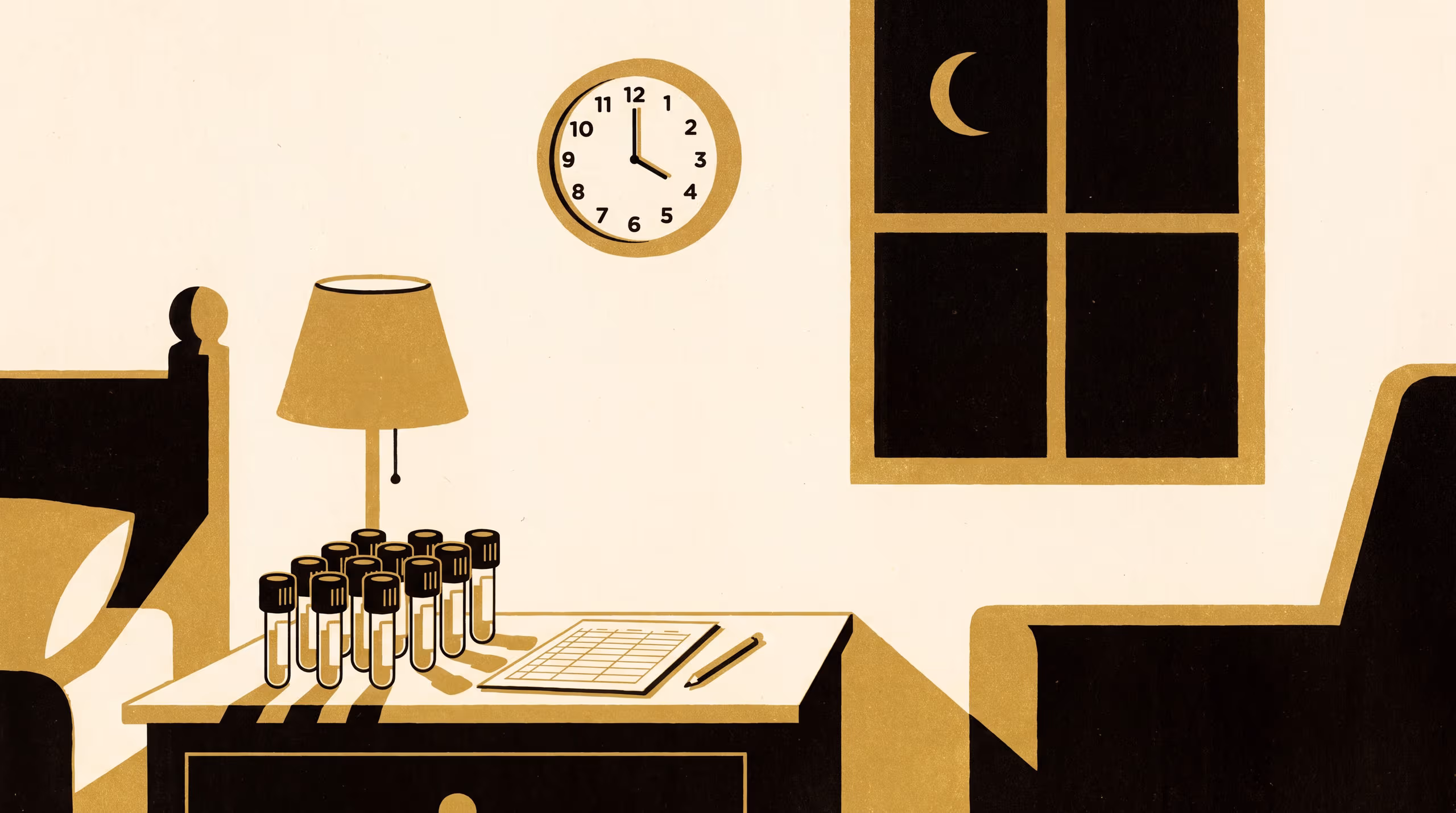 Illustration for Half Past, Every Time: How Heaped Home Sampling Logs Shift Dim-Light Melatonin Onset Estimates