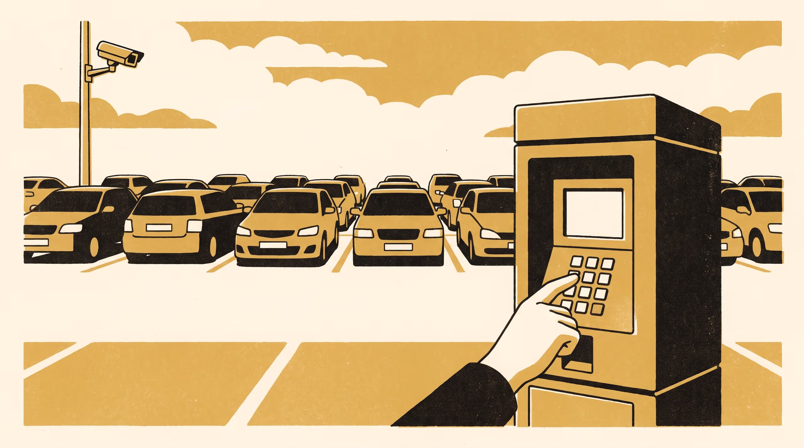 Illustration for Nearly Paid, Fully Fined: A Six-Kind Taxonomy of Rejected Number-Plate Entries at a Pay-by-Plate Car Park