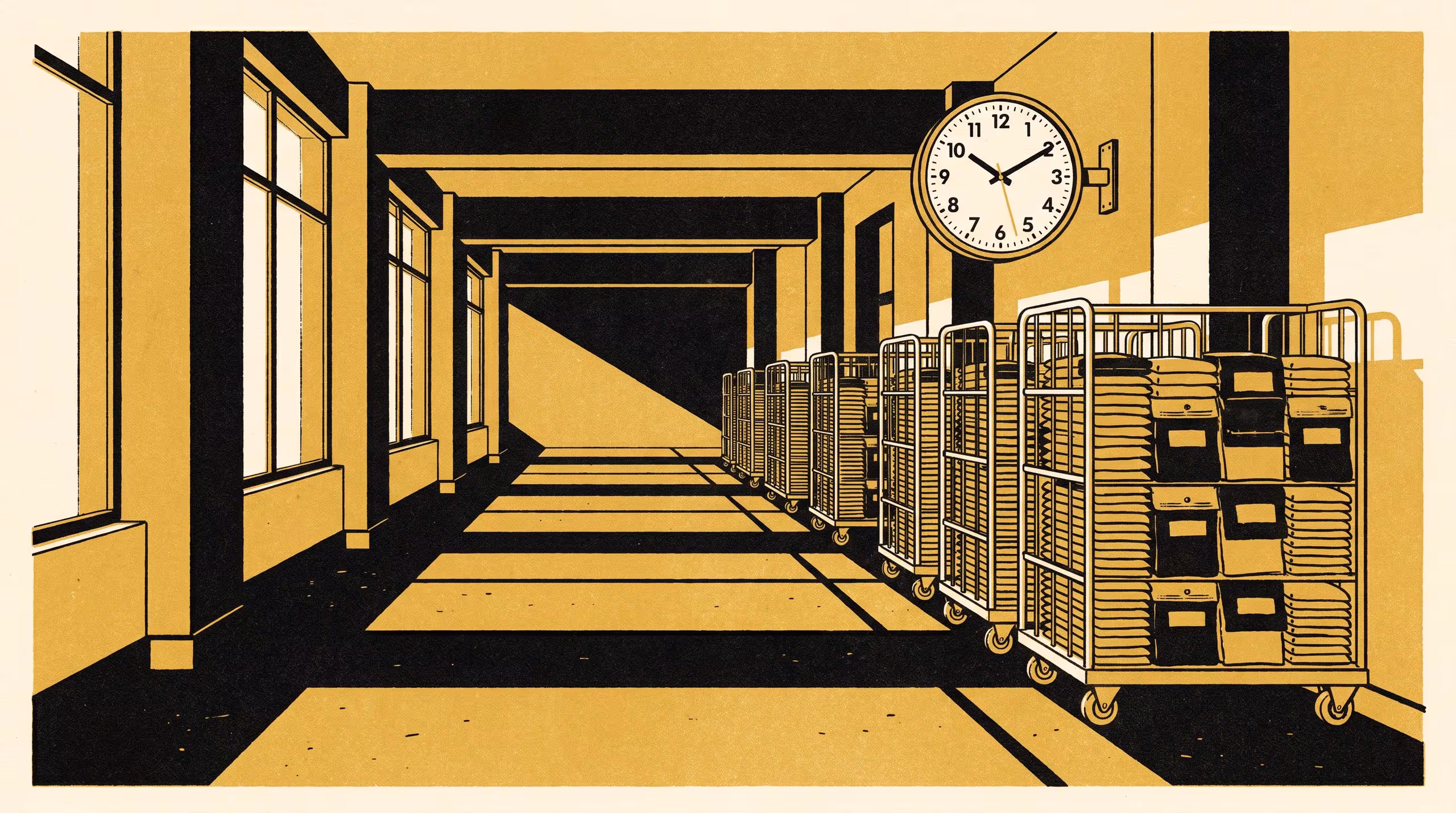 Illustration for Issued Regardless: Phone-Pouch Distribution Held Flat Across Nine Terms of Rising Online Invigilation
