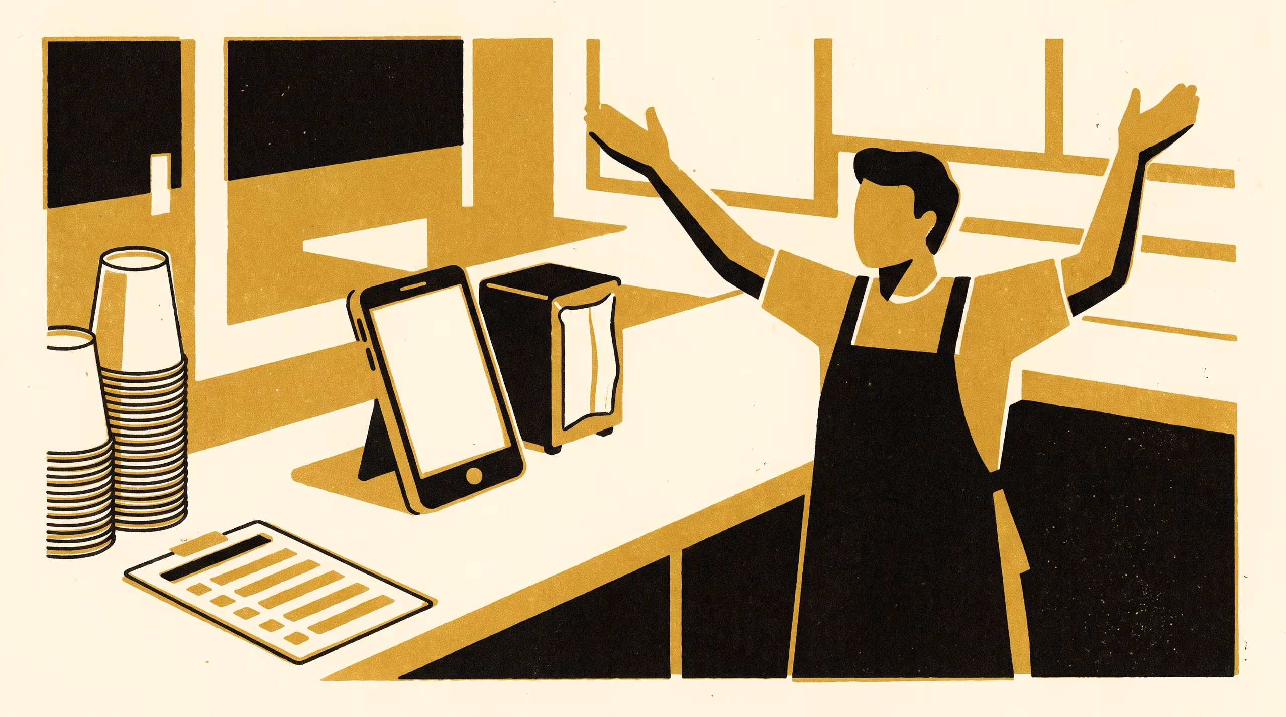 Illustration for Towards a Verified-Enthusiasm Protocol: How New Hires Learn to Pass a Franchise Café's Onboarding-Video Check