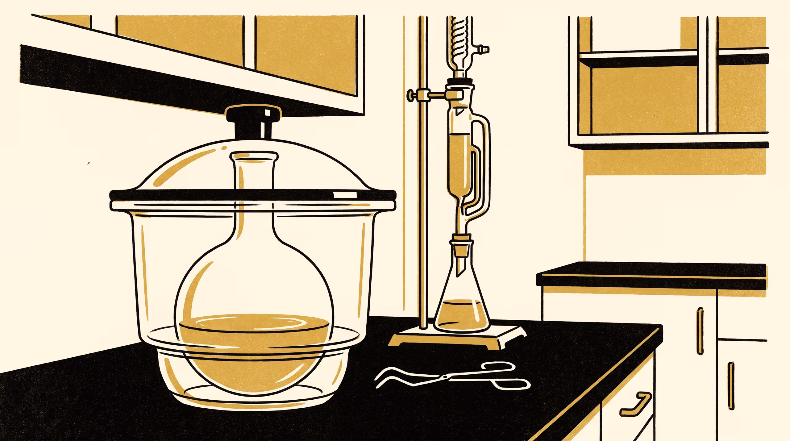 Illustration for The Last Milligram: Locating the end point of a Soxhlet crude-fat extraction in one batch of oat biscuits