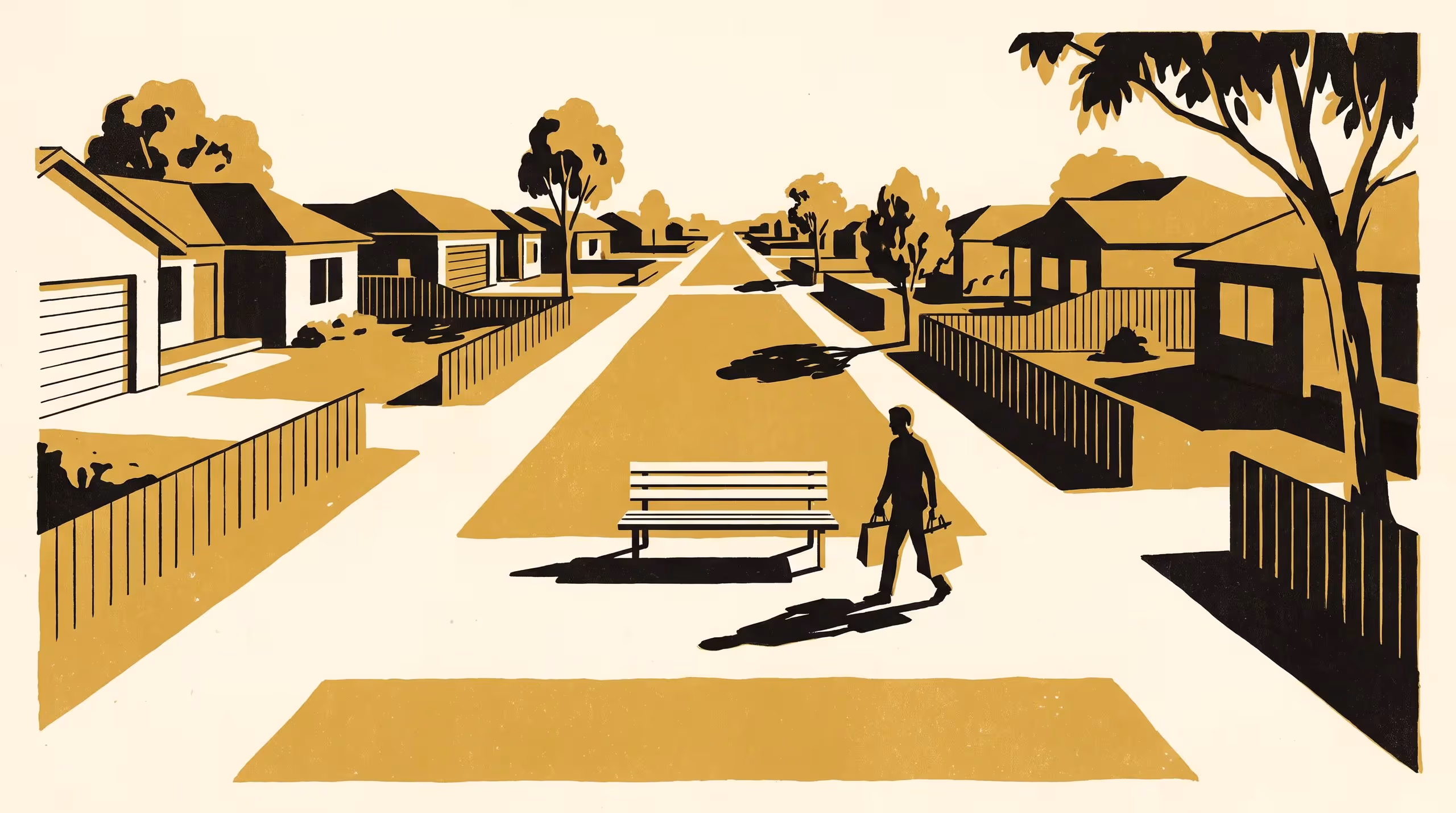 Illustration for Seats Where the Seats Already Are: A Walking-Network Coverage Analysis of Public Seating, Against a Ward-Level Provision Count