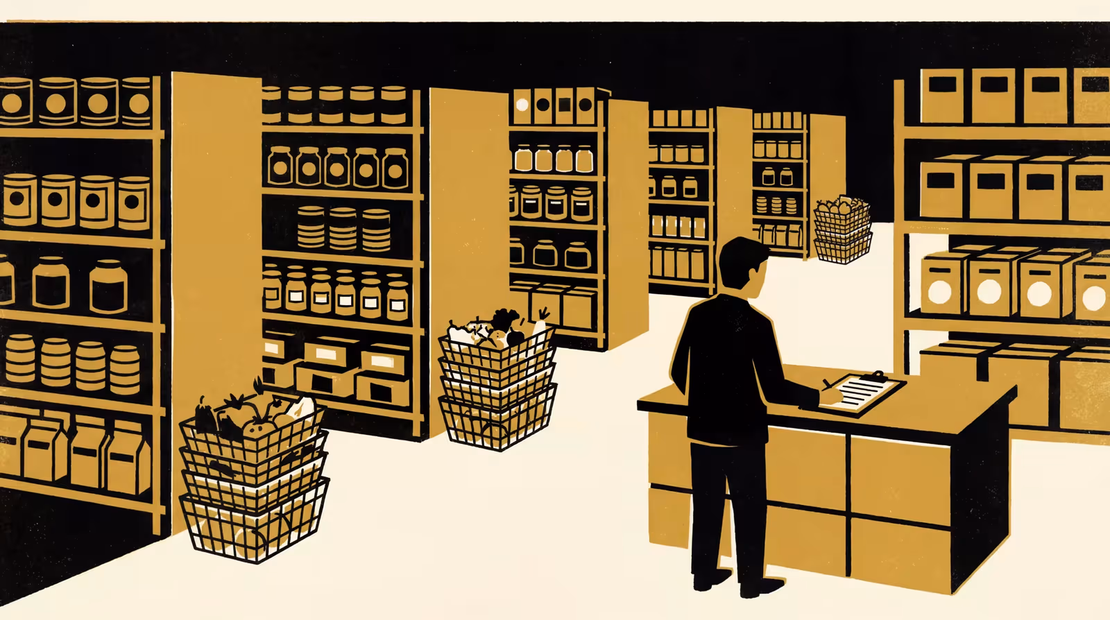 Illustration for Reading the Cap as the Curve: Self-Reported Hardship Against the Pantry's Fortnightly Cap