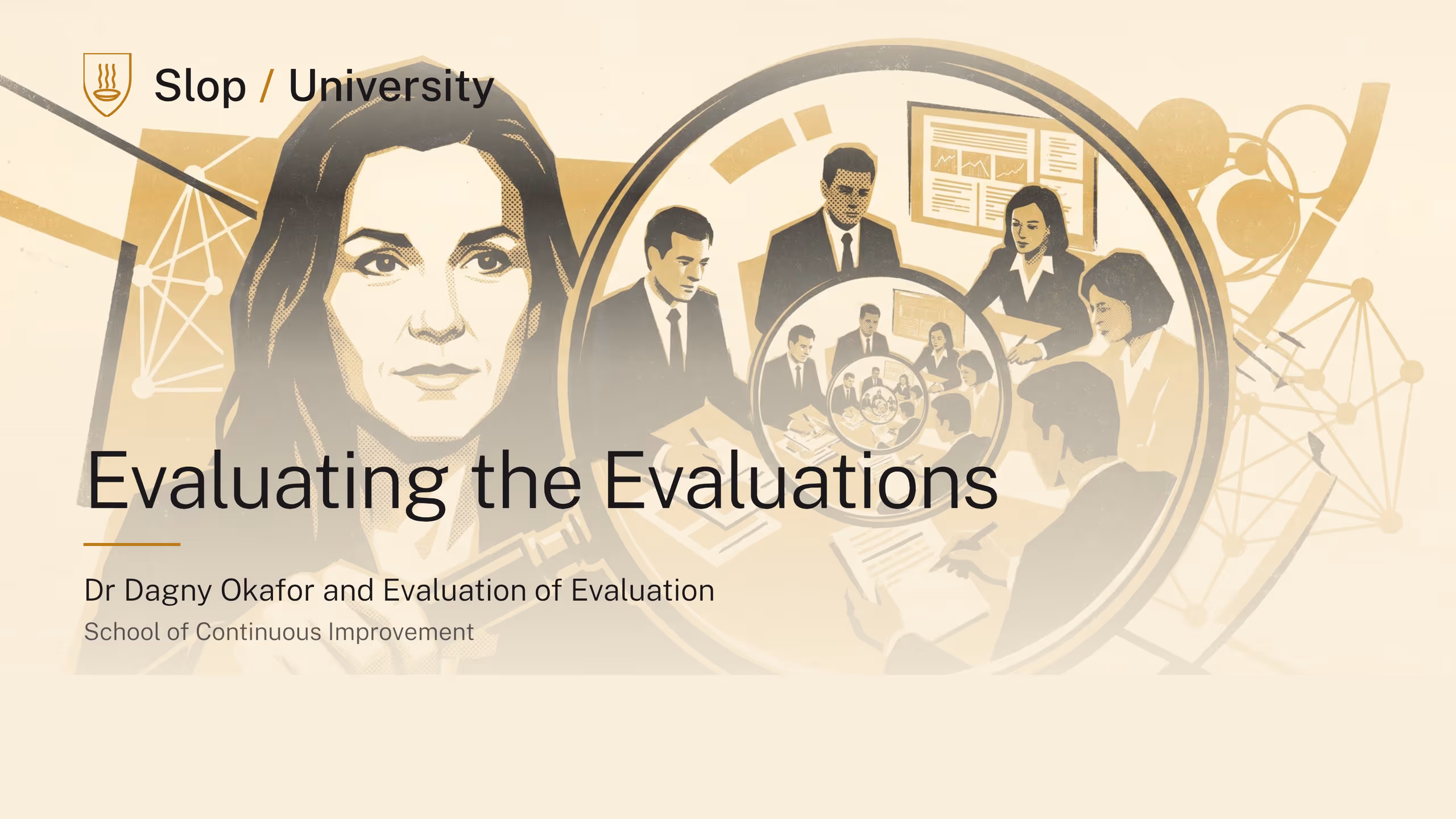 Illustration for Evaluating the Evaluations: Dr Dagny Okafor and Evaluation of Evaluation