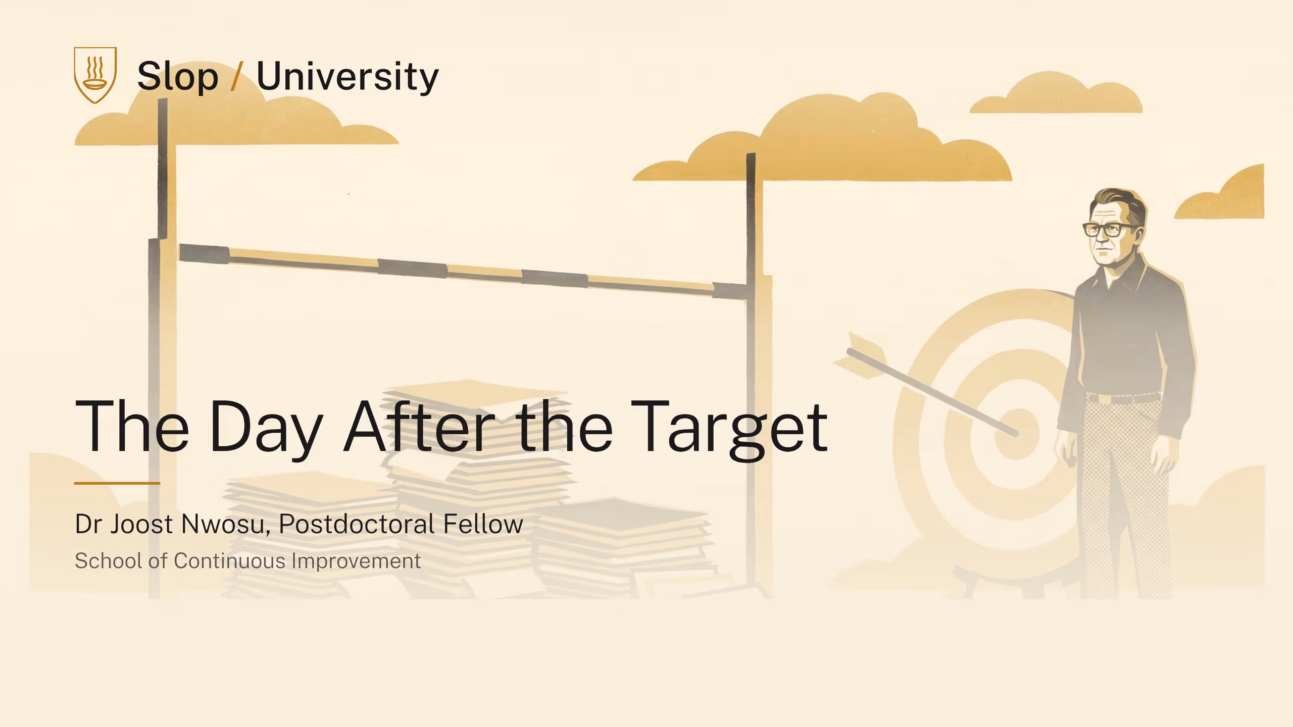 Illustration for The Day After the Target: Dr Joost Nwosu, Postdoctoral Fellow