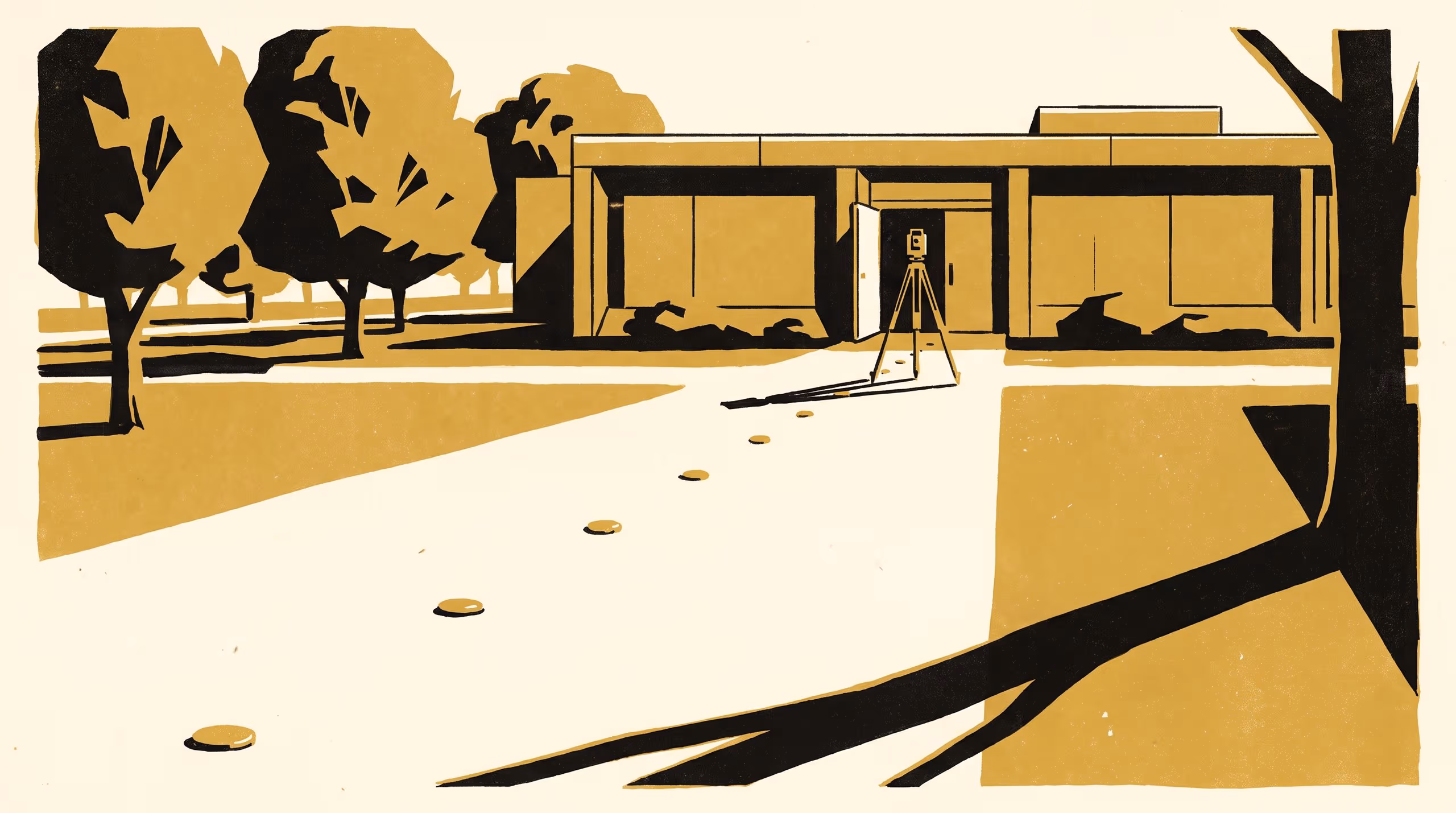 Illustration for One Datum, Indoors and Out: A strategic plan for carrying a single positioning reference through the doorway and down to the basement