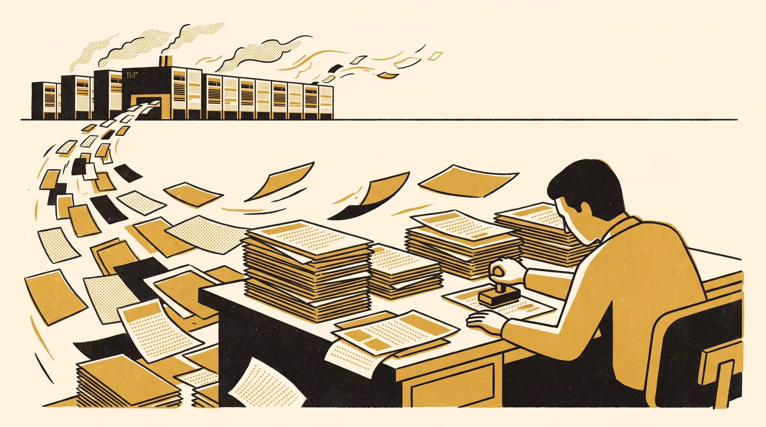 Illustration for The Sign-Off Outran the Reading: The 2026-2031 Strategic Plan Names an Accountable Reviewer for Every AI-Assisted Decision, Then Builds a Tool to Help Them Sign Faster