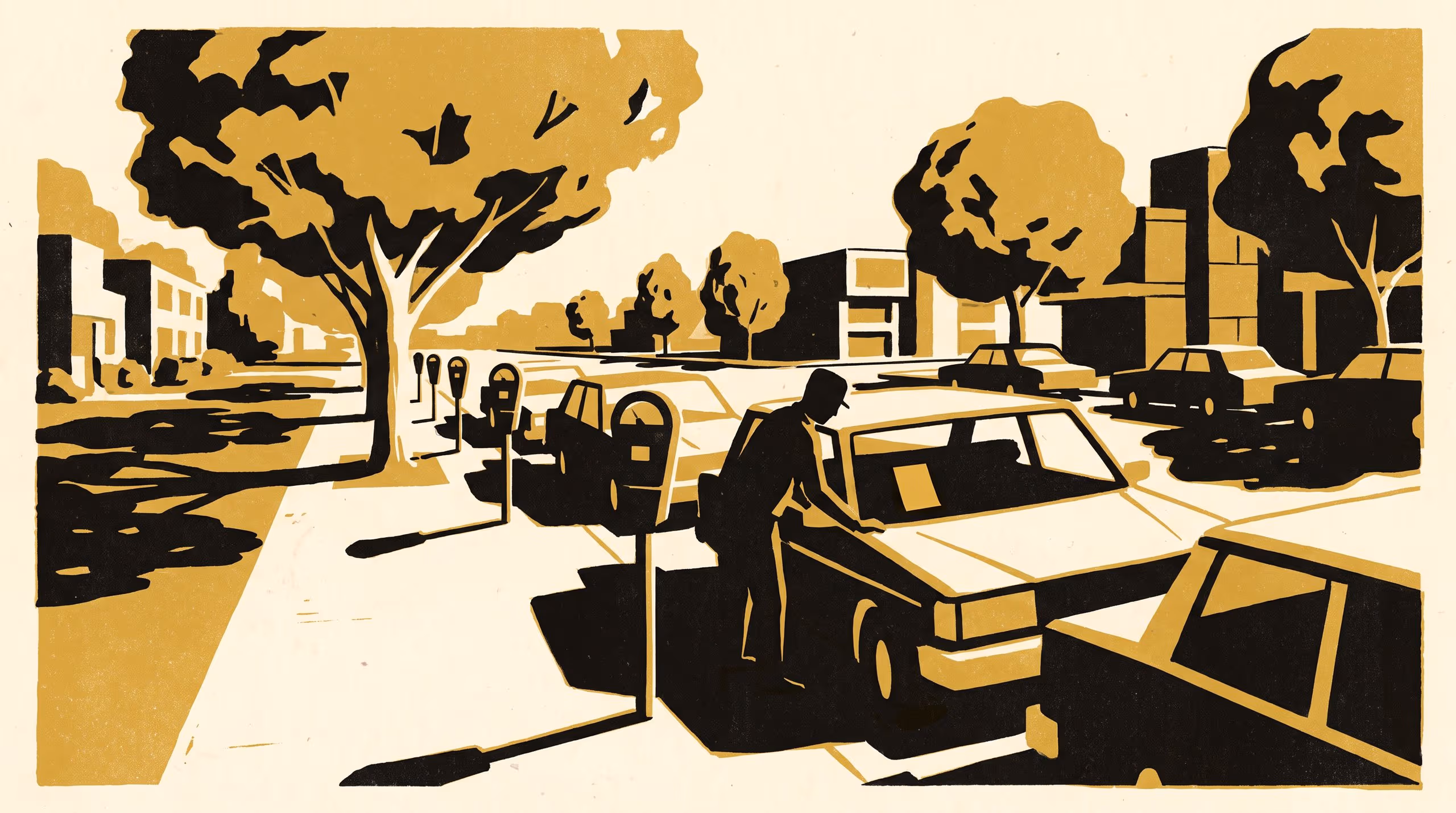 Illustration for Displayed Is Paid: The 2026-2031 Strategic Plan Adopts the Parking Attendant's Census of Dash Tickets as Paid Occupancy, With No Expiry a Displayed Ticket Can Outrun